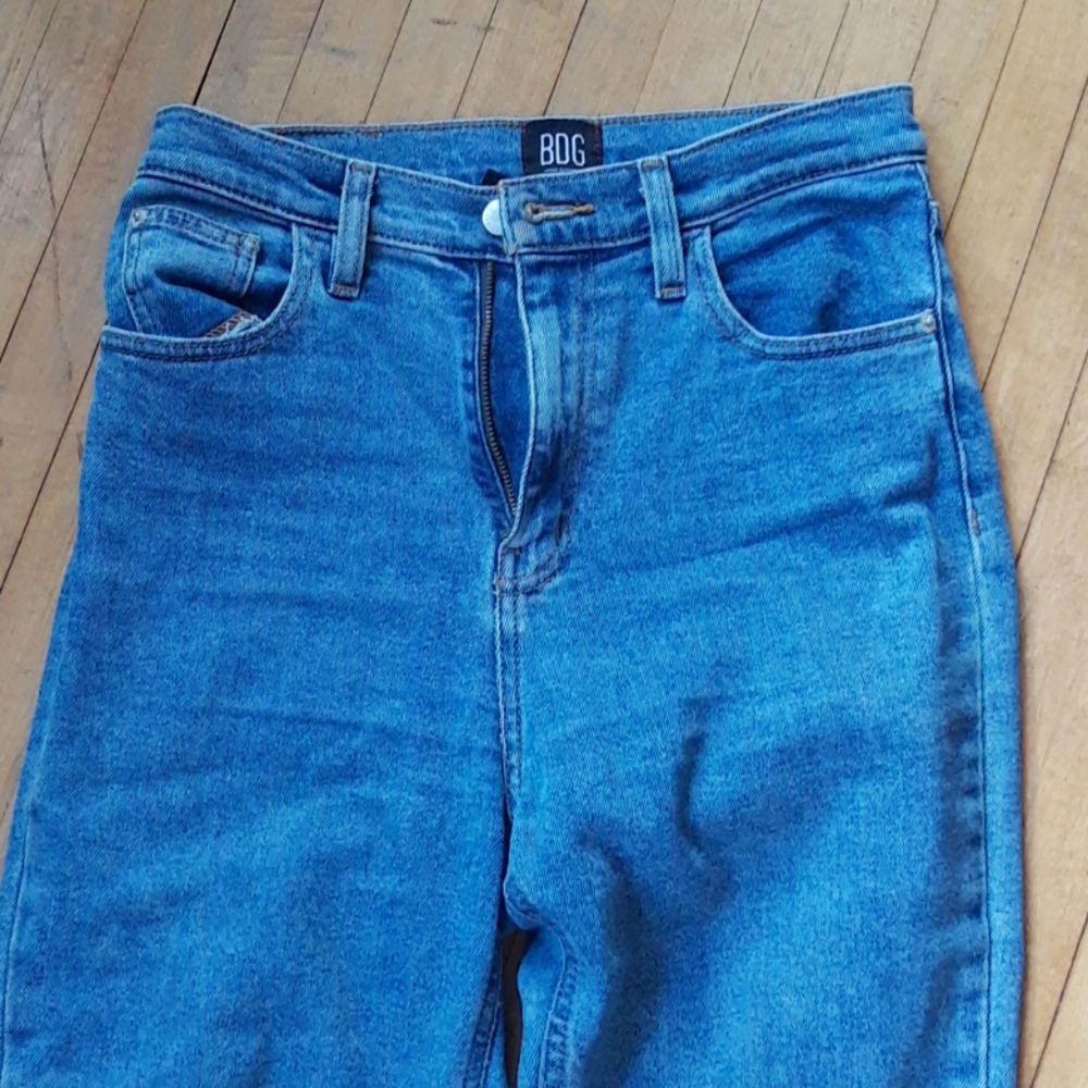High-waisted Jeans
